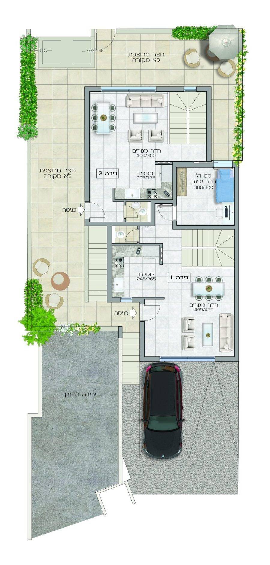 שירת רחל - קומת קרקע